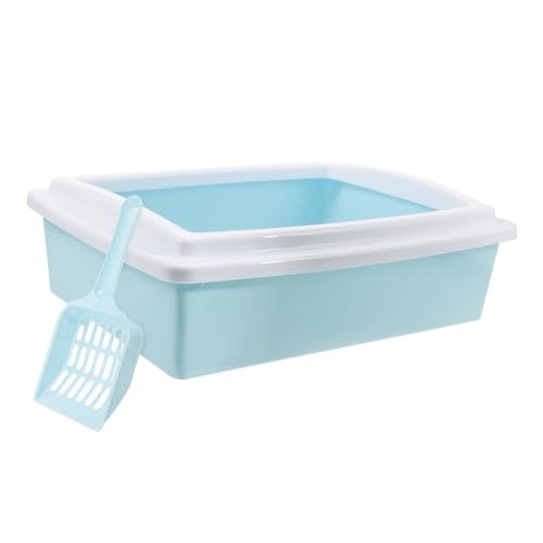 Kisangel Katzentoilette Katzenschaufel Katzentoilette für Katzen und Kätzchen Katzentoilette Spritzschutz – Einfache Wartung Kisangel Katzentoilette Katzenschaufel Katzentoilette für Katzen und Kätzchen Katzentoilette Spritzschutz – Einfache Wartung von Kisangel