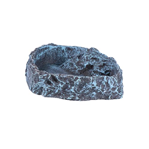 Kisangel Kasten Schildkrötenbecken Reise-Aquarium Futternapf Für Aquarien Dekorationen Für Terrarien Reptil Schildkrötenfiguren Meeresschildkrötenfigur Terrarium Schildkrötenstatue von Kisangel