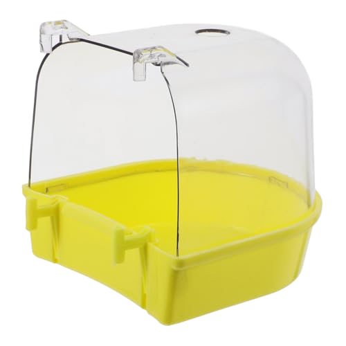 Kisangel Hängende Vogelbadewanne Für Kleine Vögel Robuste Konstruktion Spritzwassergeschützt Für Wellensittiche Und Kanarienvögel Für Vogelhaltung Im Käfig Kisangel Hängende Vogelbadewanne Für Kleine Vögel Robuste Konstruktion Spritzwassergeschützt Für Wellensittiche Und Kanarienvögel Für Vogelhaltung Im Käfig von Kisangel