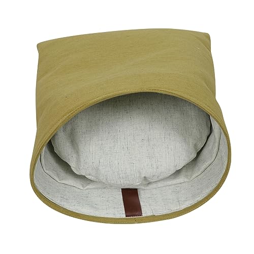 Kisangel Katze Schlafsack Katzenhausbett Kegel Katzennest Katzenbett cat House Welpe Hundebett Haustiermatte Haustierkissen warm halten Kätzchen Haustierhaus Haustierbett warmes Bett von Kisangel