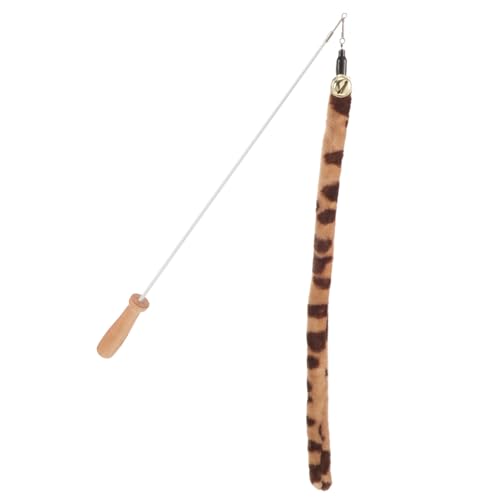 Kisangel Cat Teaser Interaktives Spielzeug Mit Einziehbarem Stab Für Katzen Kätzchen Spielzeug Für Drinnen Multifunktionale Katzenangel Mit Niedlichem Design Aktivität Und von Kisangel