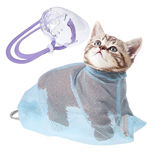 Kisangel Katzen-duschtasche Beutel Für Katzenstreu Katzenspielzeug Automatisch Tasche Zum Schneiden Von Katzennägeln Filter Futterspender Mesh-duschtasche Haustier Faltbar Katzenbürste Pp Kisangel Katzen-duschtasche Beutel Für Katzenstreu Katzenspielzeug Automatisch Tasche Zum Schneiden Von Katzennägeln Filter Futterspender Mesh-duschtasche Haustier Faltbar Katzenbürste Pp von Kisangel