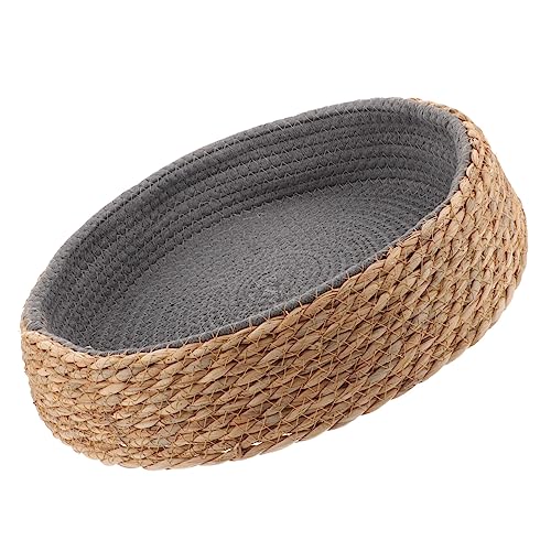 Kisangel Katzenbett aus Rattan Rundes Warmes Haustiernest für Katzen und Kleine Hunde Atmungsaktiv Langlebig und Pflegeleicht für Drinnen und Draußen Kisangel Katzenbett aus Rattan Rundes Warmes Haustiernest für Katzen und Kleine Hunde Atmungsaktiv Langlebig und Pflegeleicht für Drinnen und Draußen von Kisangel