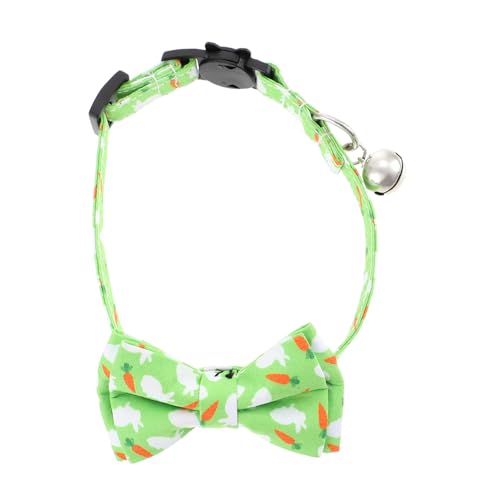 Kisangel Osterhase Katzenhalsband Mit Bogenknoten Verschleißfestes Und Dekoratives Cat Accessory Für Haustiere Stilvolles Design Für Partys Und Alltag Mit Glocke Und Verstellbarer Kisangel Osterhase Katzenhalsband Mit Bogenknoten Verschleißfestes Und Dekoratives Cat Accessory Für Haustiere Stilvolles Design Für Partys Und Alltag Mit Glocke Und Verstellbarer von Kisangel