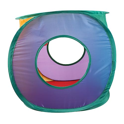 Kisangel Katzentunnel Katzenbett Tunnelzelt Für Katzen Guinea Spielzeug Katzenspielzeug Für Indoor-Zelt Für Kinder Crinkle-Tunnel Für Katzen Kinderzelte Lauf Bohren Polyester Haustier Katze von Kisangel