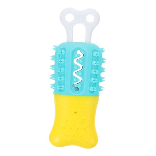 Kisangel Kauende Hundezahnbürste Interactive Dog Toys Dog chew Toy Interaktiver Kauer für Haustierzähne Backenzahnspielzeug für Haustiere Spielzeuge Backenzahn Spielzeug Zähne sauberer EIS von Kisangel