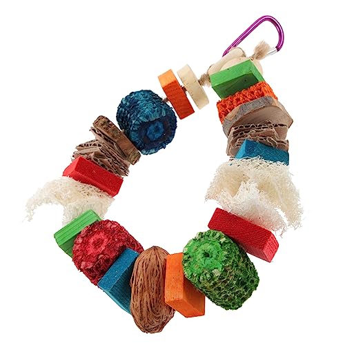 Kisangel Papagei Hängendes Kauspielzeug Futtersuche Hängendes Spielzeug Vogel Kauspielzeug Holz Papagei Spielzeug Set Kisangel Papagei Hängendes Kauspielzeug Futtersuche Hängendes Spielzeug Vogel Kauspielzeug Holz Papagei Spielzeug Set von Kisangel