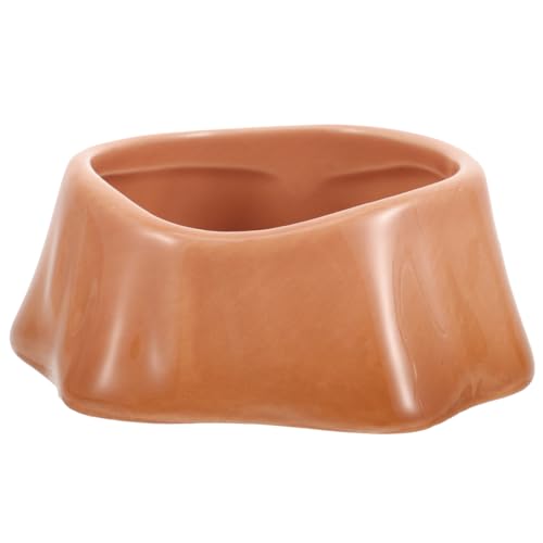 Kisangel Keramik Futternapf Hamster Napf Meerschweinchen Futter Schale Design Stabile Basis Glatte Oberfläche Für Kleine Nager Innen Käfig Geeignet von Kisangel