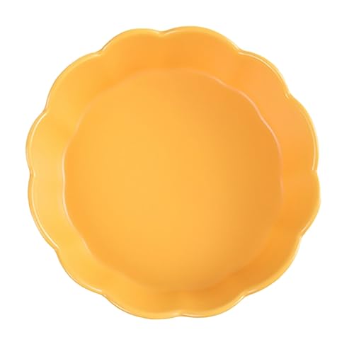 Kisangel Keramischer Futter und Wassernapf für Katzen und Hunde mit Niedrigem Leicht zu Reinigen Langlebig für Haustiere Gelb mit Floralem Design Kisangel Keramischer Futter und Wassernapf für Katzen und Hunde mit Niedrigem Leicht zu Reinigen Langlebig für Haustiere Gelb mit Floralem Design von Kisangel
