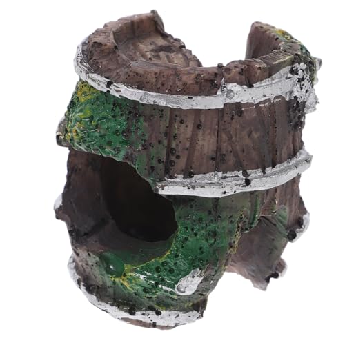 Kisangel Terrarium Spinne Gehäuse Zubehör Fisch Tank Hide Hut Gecko Hideout Aquarium Höhle von Kisangel