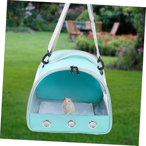 Kisangel Kleiner Haustier Tragetasche mit Atmungsaktivem Design für Meerschweinchen Hamster und Igel Sichere Bequeme Transporttasche für Kleine Tiere für Unterwegs und Ausflüge Kisangel Kleiner Haustier Tragetasche mit Atmungsaktivem Design für Meerschweinchen Hamster und Igel Sichere Bequeme Transporttasche für Kleine Tiere für Unterwegs und Ausflüge von Kisangel