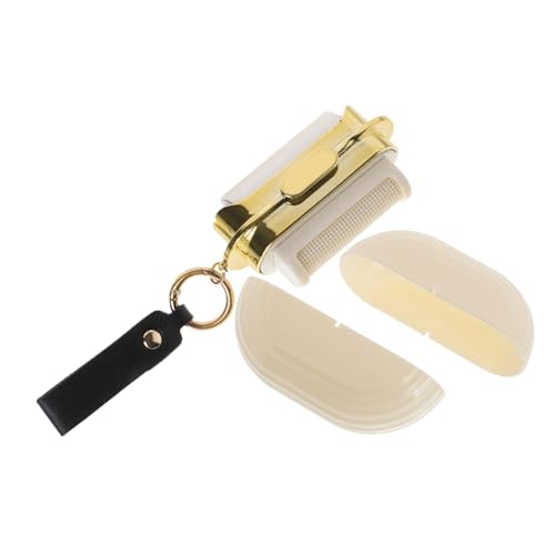Kisangel Mini-fusselrolle Für Unterwegs Wiederverwendbare Tierhaarentferner Kompakte Fusselrolle Für Kleidung Klebrige Fusselrolle in Reisegröße Lint Roller Ball Für Outdoor Sofahaarentfern von Kisangel
