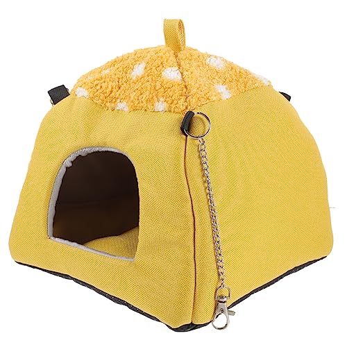 Kisangel Kleines Hamsterhaus mit Hängematte Gemütliches Versteck für Hamster Chinchillas und Andere Kleintiere Geeignet für Käfige mit Durchdachtem Design für Besten Kisangel Kleines Hamsterhaus mit Hängematte Gemütliches Versteck für Hamster Chinchillas und Andere Kleintiere Geeignet für Käfige mit Durchdachtem Design für Besten von Kisangel