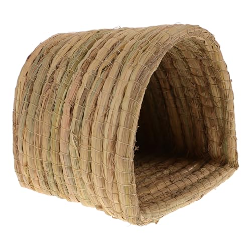 Kisangel Kleines Haustierhaus Ratte Käfig faltbar Träger Hamster Strohnest Kleintiernest Kleintierbett aus Naturstroh Strohgewebtes Haustier Nest Haustiernest Hühnernest Nest Legen Green Kisangel Kleines Haustierhaus Ratte Käfig faltbar Träger Hamster Strohnest Kleintiernest Kleintierbett aus Naturstroh Strohgewebtes Haustier Nest Haustiernest Hühnernest Nest Legen Green von Kisangel