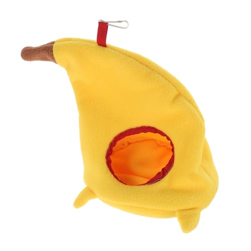 Kisangel Kleines Tier Schlafbeutelbeutel Gemütliches Bananen -baumwollnest Für Meerschweinchen Chinchilla Hängematte Papagei Vogelbett Haustier Und Spielbereich Kisangel Kleines Tier Schlafbeutelbeutel Gemütliches Bananen -baumwollnest Für Meerschweinchen Chinchilla Hängematte Papagei Vogelbett Haustier Und Spielbereich von Kisangel
