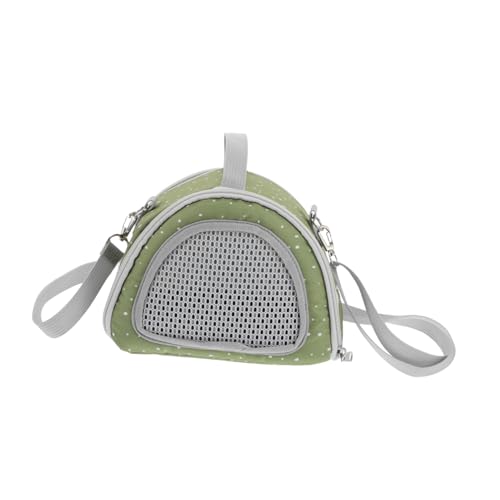Kisangel Kleinstierbeutel Tragbarer Hamsterhalter Atmungsaktivem Mesh Hamsterbeutel Für Den Außenbereich Hamsterträgertasche Haustierträger von Kisangel