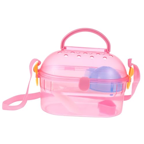 Kisangel Kleintier Transportbox mit Futterspender und Badewanne Tragbarer Hamster Chinchilla käfig Atmungsaktiv Langlebig Geeignet für Reisen Camping und Ausflüge Kisangel Kleintier Transportbox mit Futterspender und Badewanne Tragbarer Hamster Chinchilla käfig Atmungsaktiv Langlebig Geeignet für Reisen Camping und Ausflüge von Kisangel