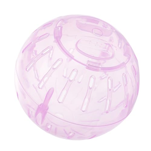Kisangel Gymnastikball Für Hamster Transparent Laufball Für Kleine Haustiere Zubehör Für Hamsterkäfige Leicht Zu Reinigen Robuste Kunststoffkonstruktion von Kisangel