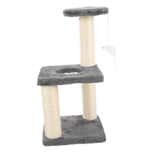 Kisangel Entzückender Katzenbaum Mit Kratzbaum 3-lagiger Kletterständer Für Katzen Und Kätzchen Kisangel Entzückender Katzenbaum Mit Kratzbaum 3-lagiger Kletterständer Für Katzen Und Kätzchen von Kisangel