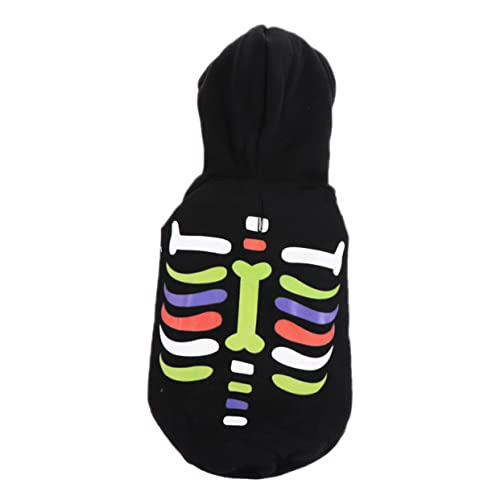 Kisangel Kreative Haustier Hoodie für Halloween mit Schädelkopf Design Kuschelig und Atmungsaktiv für Partys und Outdoor Aktivitäten XL Kisangel Kreative Haustier Hoodie für Halloween mit Schädelkopf Design Kuschelig und Atmungsaktiv für Partys und Outdoor Aktivitäten XL von Kisangel