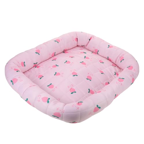 Kisangel Kühlendes Hundebett aus EIS Seide Waschbar und Tragbar für Katzen und Hunde für Drinnen und Draußen Cherry Design Kisangel Kühlendes Hundebett aus EIS Seide Waschbar und Tragbar für Katzen und Hunde für Drinnen und Draußen Cherry Design von Kisangel