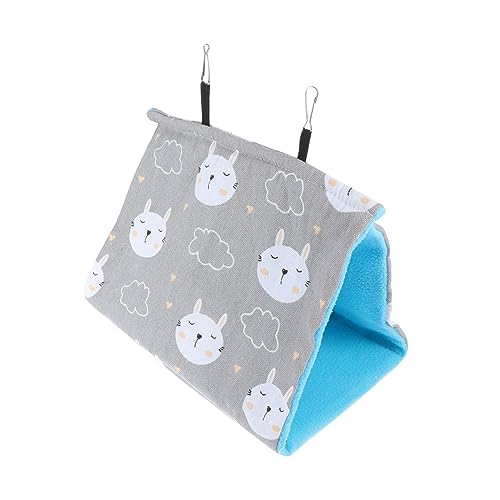Kisangel Kuschelige Kleine Haustierhängematte aus Atmungsaktivem Material Stabiles Hängesofa für Hamster Vögel und Kleintiere Warmes Nest zum Ausruhen und Schlafen von Kisangel