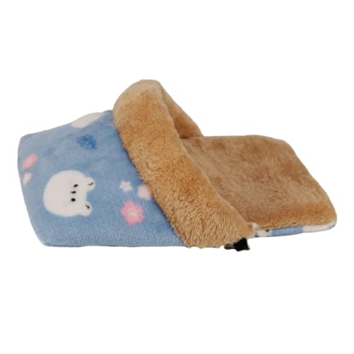 Kisangel Kuschelige Meerschweinchen Hängematte Warmes und Bequemes Schlafsack für Kleine Haustiere Wie Hamster Chinchillas und Igel Blauer für Wintermonate Kisangel Kuschelige Meerschweinchen Hängematte Warmes und Bequemes Schlafsack für Kleine Haustiere Wie Hamster Chinchillas und Igel Blauer für Wintermonate von Kisangel