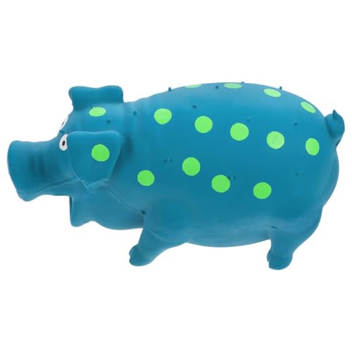 Kisangel Bezauberndes Schweinchenspielzeug Aus Latex Quietschendes Hundespielzeug für Welpen Beißspielzeug mit Sound für Aggressive Kauer Mehrere Größen Passend für Verspielte Haustiere von Kisangel