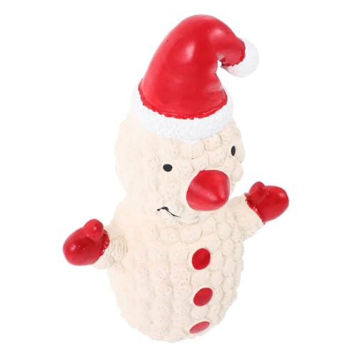 Kisangel Weihnachtliches Squeaky Hundespielzeug Interaktives Latex Spielzeug -Design Für Kauspielzeug Bekämpfung Von Langeweile Zahnpflege von Kisangel