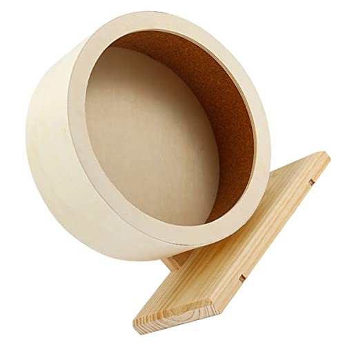 Kisangel Geräuschloses Hamsterrad-Spielzeug – Laufrad Aus Holz Für Haustierkäfige Stummes Design Für Das Spielen Mit Haustieren Kisangel Geräuschloses Hamsterrad-Spielzeug – Laufrad Aus Holz Für Haustierkäfige Stummes Design Für Das Spielen Mit Haustieren von Kisangel