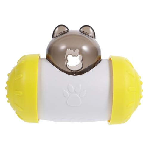Kisangel Leckendes Für Haustiere Quietschendes Hundespielzeug Langlebiges Hundespielzeug Für Aggressive Kauer Haustier Hundeball Auto Balancieren Plastik Yellow Kisangel Leckendes Für Haustiere Quietschendes Hundespielzeug Langlebiges Hundespielzeug Für Aggressive Kauer Haustier Hundeball Auto Balancieren Plastik Yellow von Kisangel
