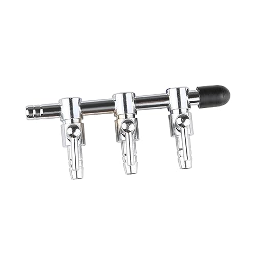 Kisangel Luft Aquarium Luftpumpe Hebel Verteiler Edelstahl 3-Wege Splitter Verteiler Wasserhahn Kisangel Luft Aquarium Luftpumpe Hebel Verteiler Edelstahl 3-Wege Splitter Verteiler Wasserhahn von Kisangel