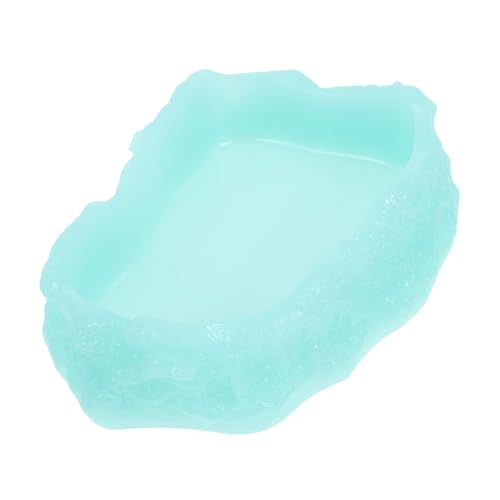Kisangel Luminöse Verschleißfeste Reptilien Wasserschale aus Resin Futter und Wassernapf für Terrarium Geeignet für Eidechsen Geckos Schlangen und Schildkröten Stabile Terrarien Schale Xs Kisangel Luminöse Verschleißfeste Reptilien Wasserschale aus Resin Futter und Wassernapf für Terrarium Geeignet für Eidechsen Geckos Schlangen und Schildkröten Stabile Terrarien Schale Xs von Kisangel