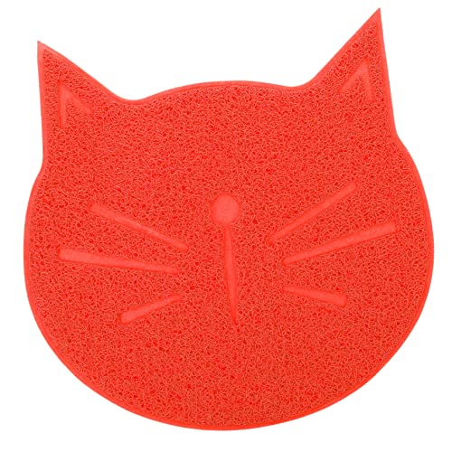 Kisangel Katzen-futtermatte Haustierbedarf Rotes Design Fliesen/Teppich/hartholz Futternapf Und Wassernapf Kompatibel Kisangel Katzen-futtermatte Haustierbedarf Rotes Design Fliesen/Teppich/hartholz Futternapf Und Wassernapf Kompatibel von Kisangel