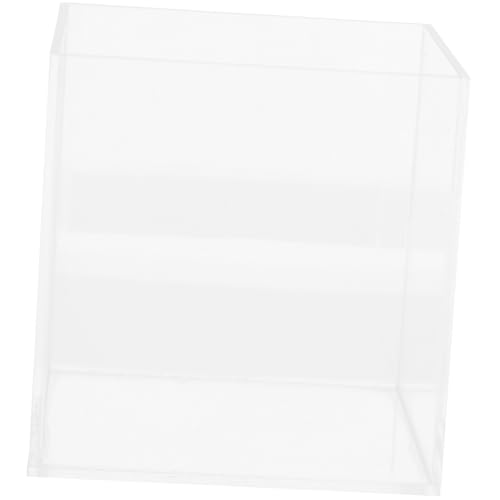 Kisangel Transparenter Mini-fischtank Offenes Desktop-Aquarium Für Fische Und Pflanzen Quadratisch Dekoration Für Zuhause Und Büro von Kisangel