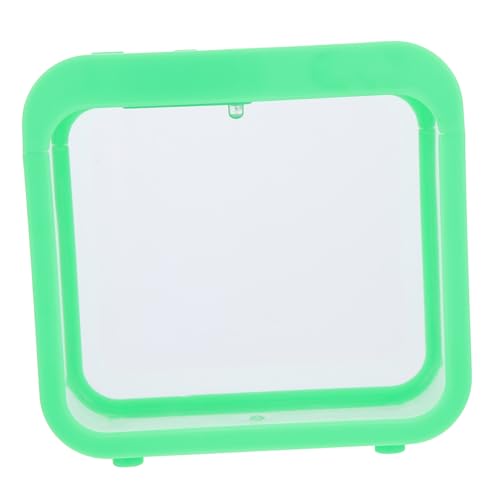 Kisangel Mini Aquarium mit LED Beleuchtung Abnehmbarer Kleiner Betta Fisch Behälter Transparenter Mini Fischzucht Tank Dekoratives Aquarien Zubehör für Schreibtisch und Wohnzimmer von Kisangel