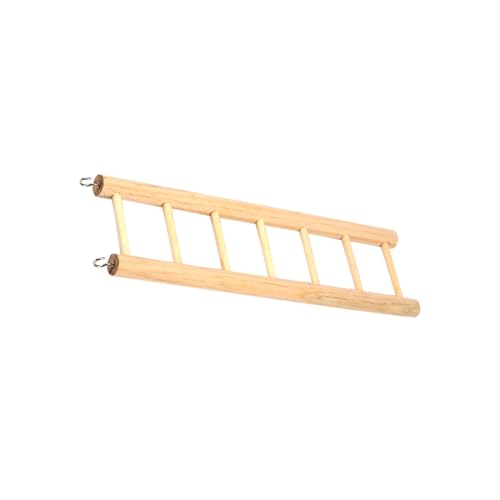 Kisangel Mini Holzleiter für Papageien und Kleintiere Kletterspielzeug für Hamster und Eichhörnchen Lustiges Haustierspielzeug Entspannen Kisangel Mini Holzleiter für Papageien und Kleintiere Kletterspielzeug für Hamster und Eichhörnchen Lustiges Haustierspielzeug Entspannen von Kisangel