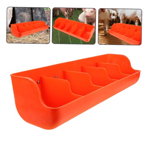 Kisangel Montierbarer Robuster Futtertrog für Ferkel Langlebiger Wand hängender Futterspender für Schweine mit Fächern Wasserfest und Einfach zu Reinigen für Neugeborene dem Bauernhof Kisangel Montierbarer Robuster Futtertrog für Ferkel Langlebiger Wand hängender Futterspender für Schweine mit Fächern Wasserfest und Einfach zu Reinigen für Neugeborene dem Bauernhof von Kisangel