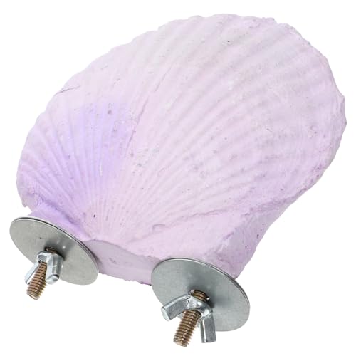 Kisangel Papageienstange Vogelkäfig-sitzstange Spielzeug Robuster Papagei-beißsitz Kratzstein Für Vögel Zufällige Farbe von Kisangel