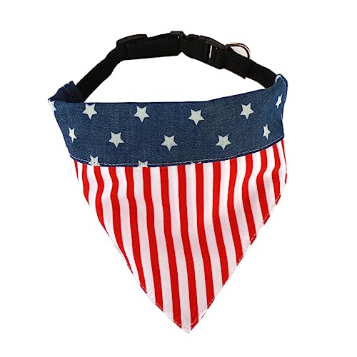 Kisangel Multifunktionales Halsband-bib Für Haustiere Dreieckstuch Im Amerikanischen Flaggenmuster Für Hundekleidung Stylisches Hundeaccessoire Für Partys Und Besondere Anlässe Kisangel Multifunktionales Halsband-bib Für Haustiere Dreieckstuch Im Amerikanischen Flaggenmuster Für Hundekleidung Stylisches Hundeaccessoire Für Partys Und Besondere Anlässe von Kisangel