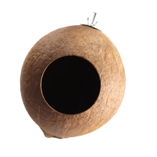 Kisangel Nest Für Vögel Haustier Vogelnest Vogelnest Kokosnussschale Vogelnest Vögel Hängendes Nest Kisangel Nest Für Vögel Haustier Vogelnest Vogelnest Kokosnussschale Vogelnest Vögel Hängendes Nest von Kisangel