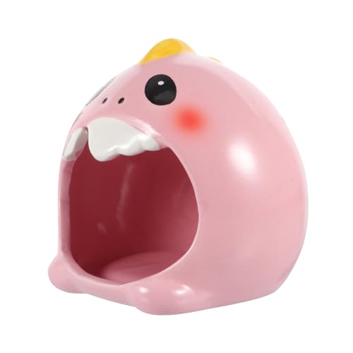 Kisangel Keramik Haustierhaus Keramik Hamsterhaus Mini Hamsternest Tiere Design Nest Haustiernest von Kisangel