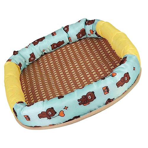 Kisangel Nest für Haustiermatten Extra große Hundekühlungsmatte Hundematte Hochbett für Hunde kühlmatten für Haustiere Cooling mat for Dogs rutschfestes Hundebett kühlendes Hundenest Stoff Kisangel Nest für Haustiermatten Extra große Hundekühlungsmatte Hundematte Hochbett für Hunde kühlmatten für Haustiere Cooling mat for Dogs rutschfestes Hundebett kühlendes Hundenest Stoff von Kisangel