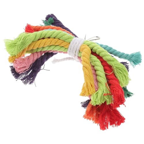 Kisangel Papagei Kauspielzeug Seilschnur Papagei Spielzeug Vogelkäfig Hängespielzeug Spaß Sicher Für Vögel Kisangel Papagei Kauspielzeug Seilschnur Papagei Spielzeug Vogelkäfig Hängespielzeug Spaß Sicher Für Vögel von Kisangel