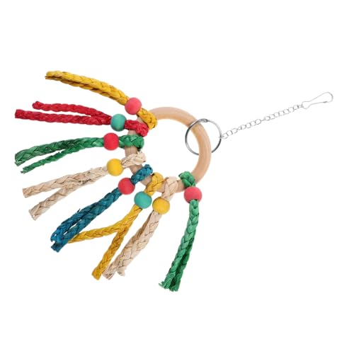 Kisangel Vogel-zerkleinerungsspielzeug Kauspielzeug Zum Aufhängen Für Papageien Vogelkäfig-zubehör Sittichkäfig-Spielzeug von Kisangel