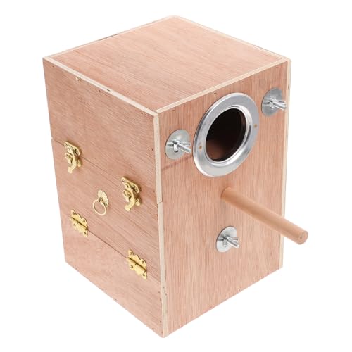 Kisangel Sittich Nistkasten Holz Vogel Zucht Haustier Vogelkäfig Papagei Vogel Zucht Box Papagei Nistplatz Kisangel Sittich Nistkasten Holz Vogel Zucht Haustier Vogelkäfig Papagei Vogel Zucht Box Papagei Nistplatz von Kisangel