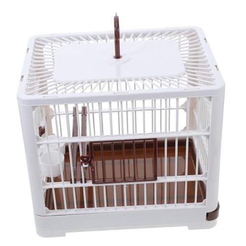 Kisangel Reise-vogelkäfig Mit Sitzstange Leicht Und Tragbar Für Sittiche Und Andere Vögel Abnehmbares Tablett Für Einfache Für Outdoor- von Kisangel