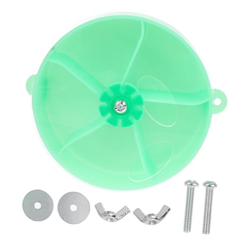 Kisangel Parrot Foraging Ball Futterspielzeug aus mit Futterfächern Intelligenzspielzeug für Papageien Beschäftigung und Futtersuche Geeignet für Nymphensittiche und Zufällige Farbe von Kisangel