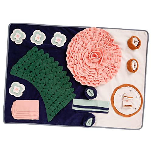 Kisangel Pet Snuffle Mat Für Hunde Interaktive Fütterung Fördert Langsames Stimuliert Geruchssinn Aus Weichem Material Für Training Und Spielzeit Kisangel Pet Snuffle Mat Für Hunde Interaktive Fütterung Fördert Langsames Stimuliert Geruchssinn Aus Weichem Material Für Training Und Spielzeit von Kisangel