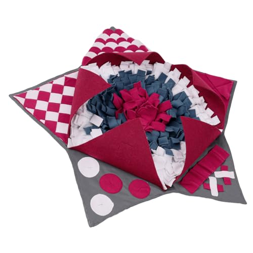 Kisangel Pet Sniffing Pad Haustier Hund Spielzeug Futternapf Für Katzen Interaktiver Hund Einfach Zu Säubern Haustier-geruchsmatte Futterspender Hundemensch Polarfleece Füttern Kisangel Pet Sniffing Pad Haustier Hund Spielzeug Futternapf Für Katzen Interaktiver Hund Einfach Zu Säubern Haustier-geruchsmatte Futterspender Hundemensch Polarfleece Füttern von Kisangel